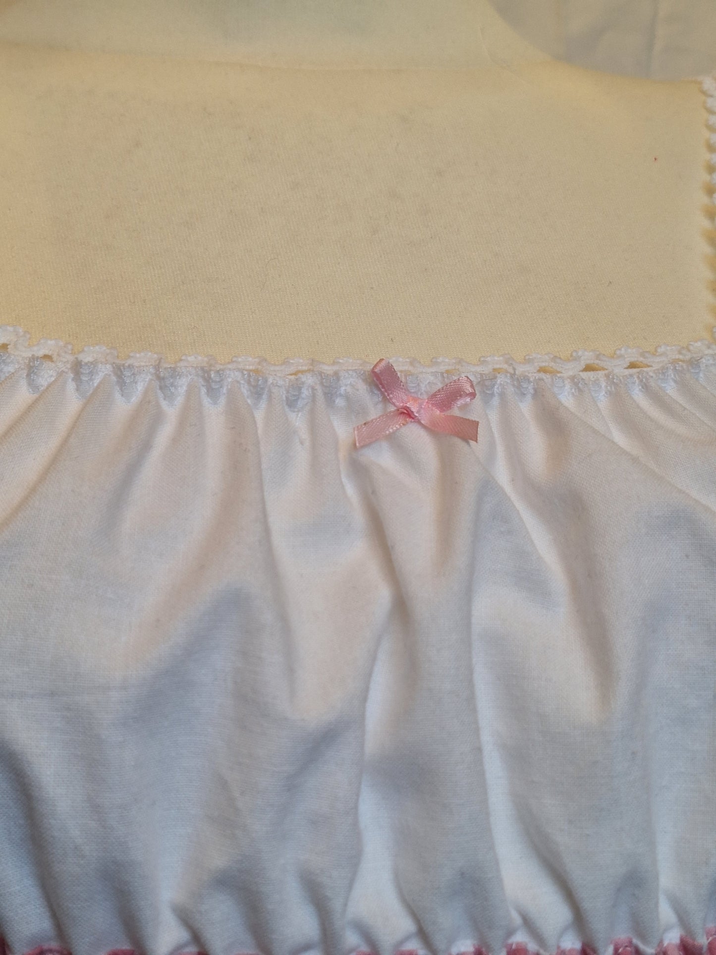 Sukienka milkmaid różowa kratka XS/S