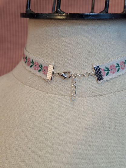 Naszyjnik choker FLOWER