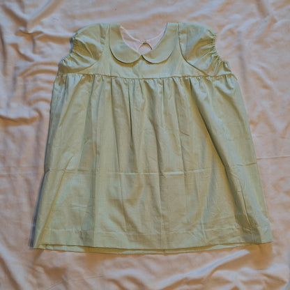 Sukienka babydoll pistacjowa
