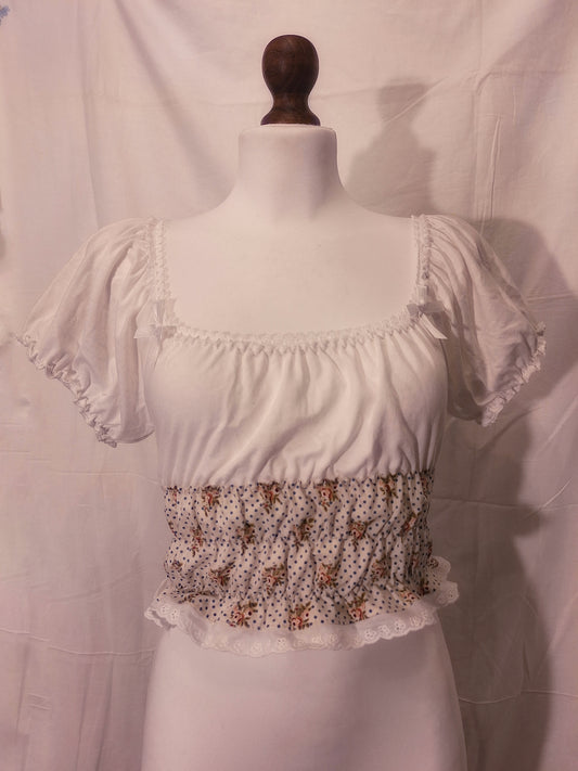 Bluzka milkmaid top S/M