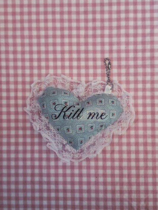 Pluszowy brelok serduszko