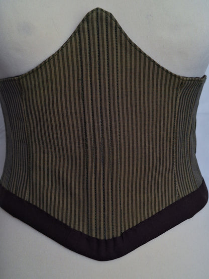 Gorset underbust w paski S/M