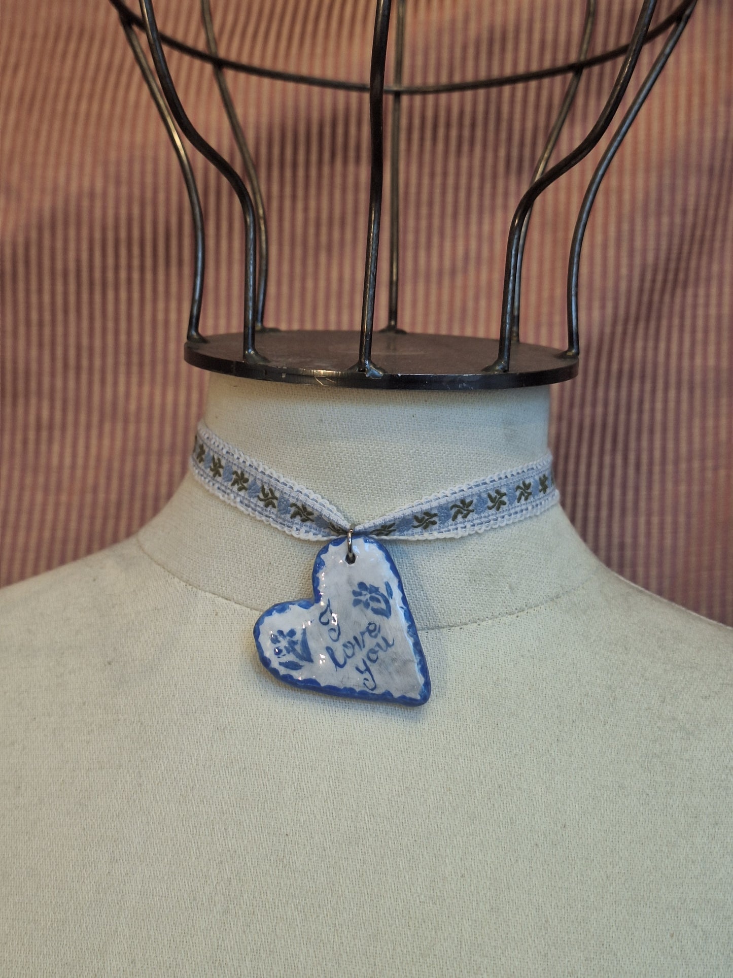 Naszyjnik choker PORCELAIN