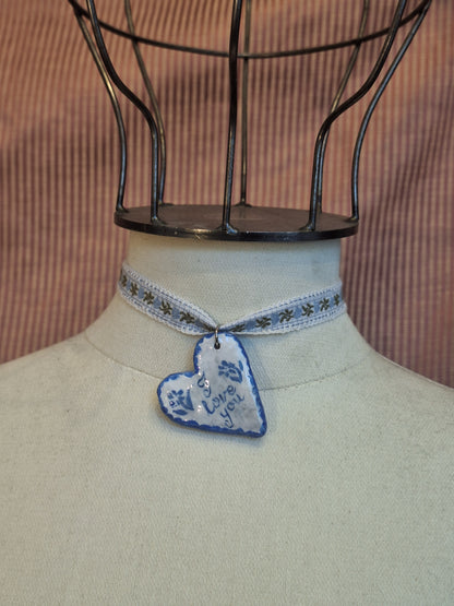 Naszyjnik choker PORCELAIN