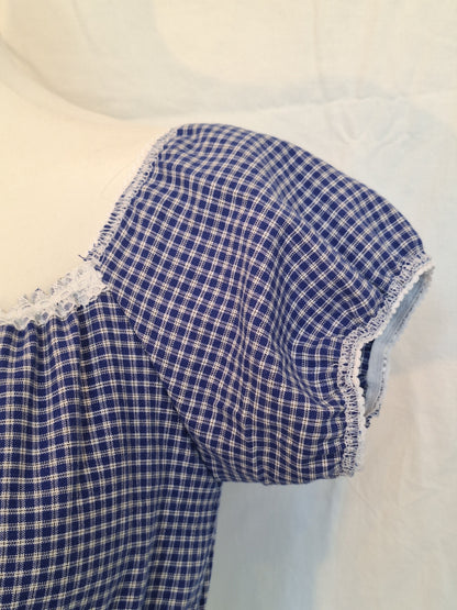 Top navy/white XS-M