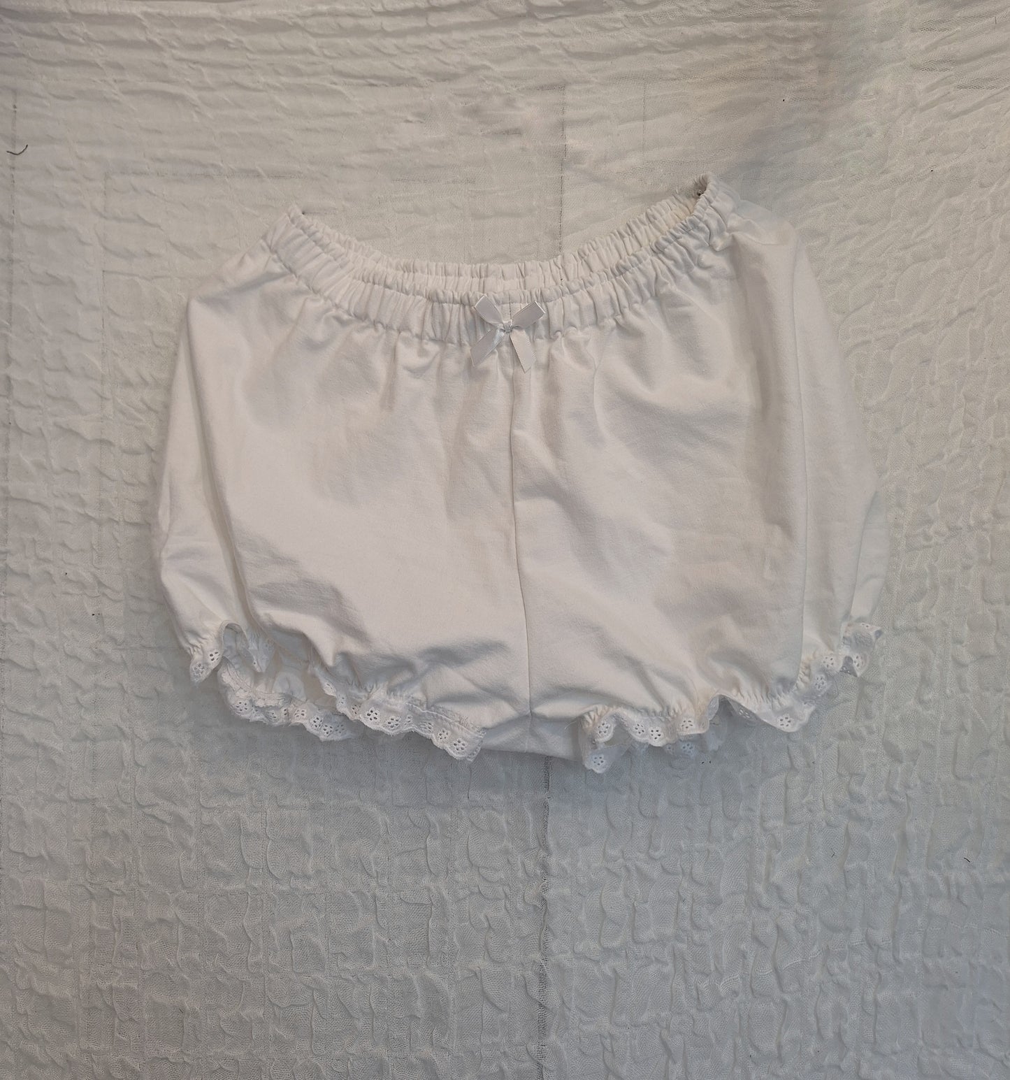 Bloomersy białe S/M