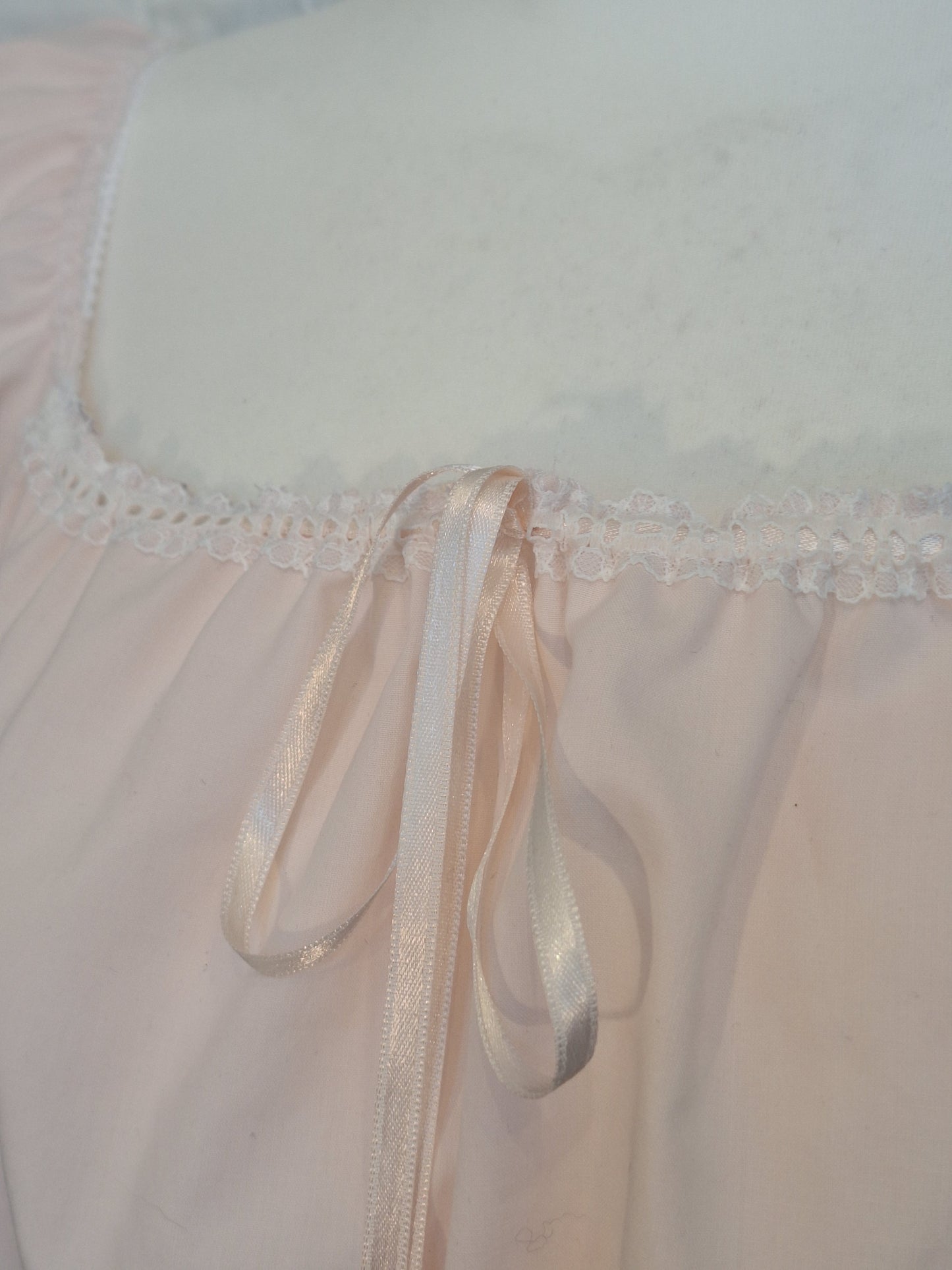 Top pastel peach pink S/M