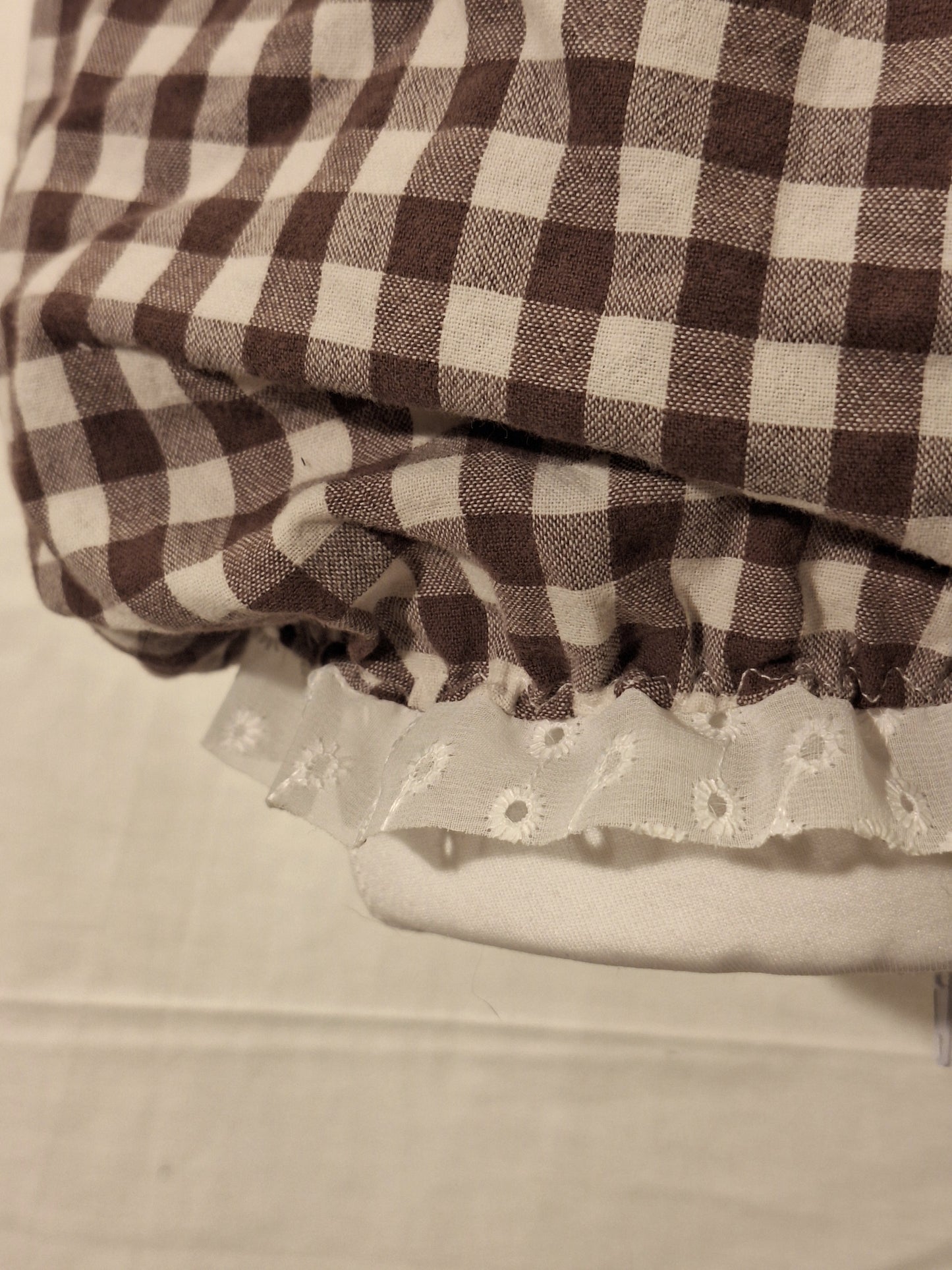 Bloomersy brązowa krata