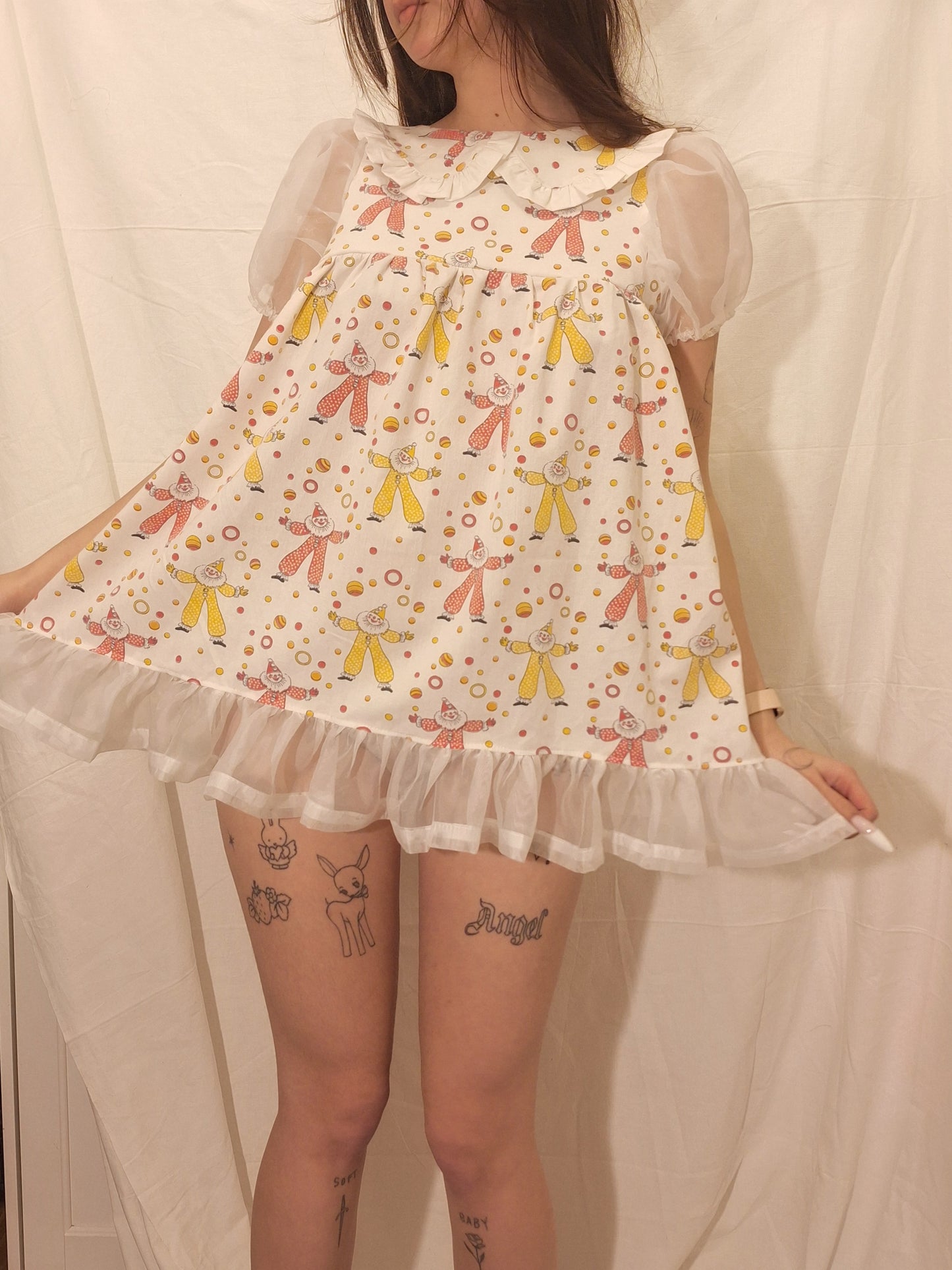 Sukienka babydoll mini