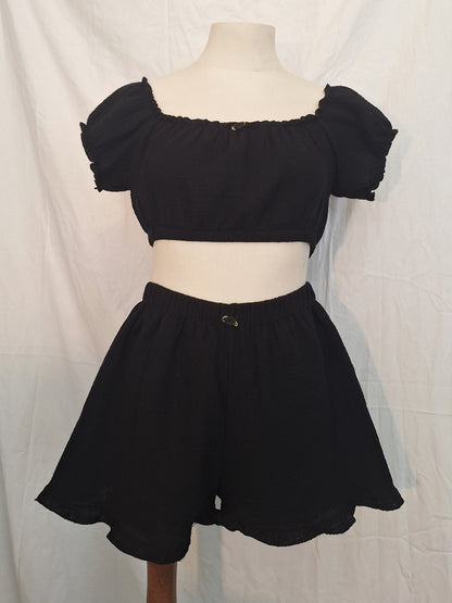 Set czarny S/M