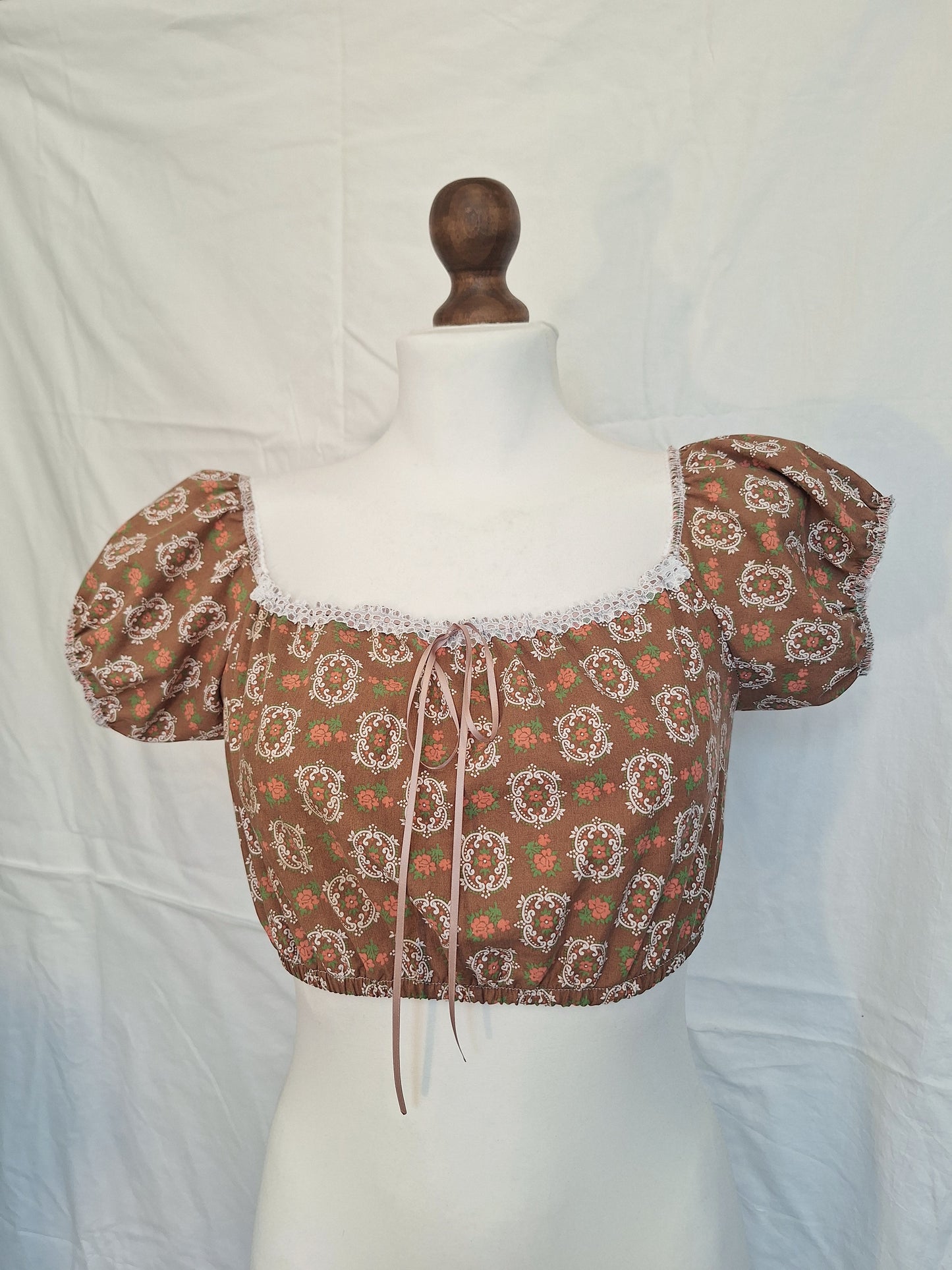 Top boho flowers XS-M