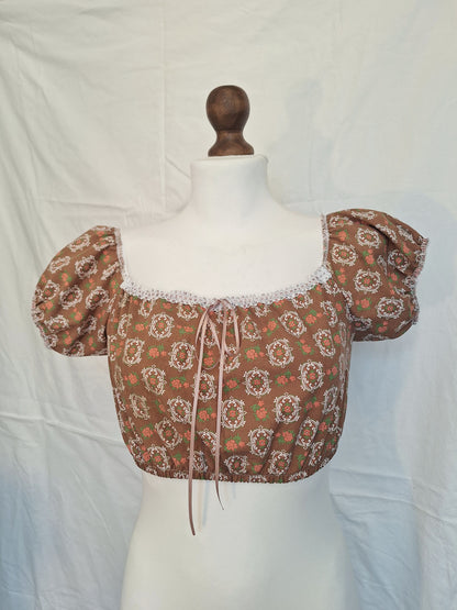 Top boho flowers XS-M