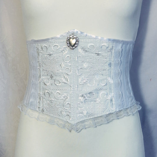 Gorset underbust biały