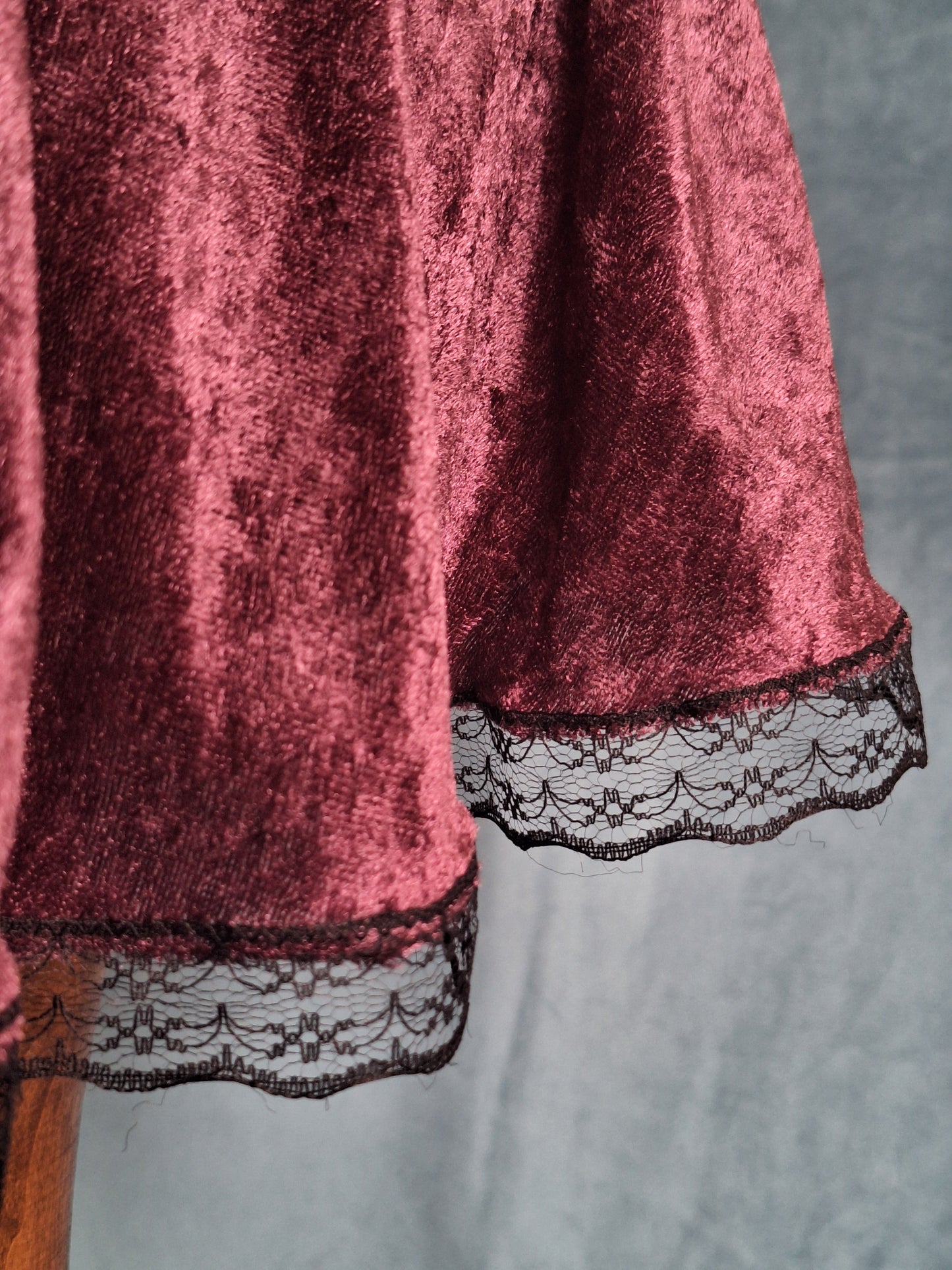 Spódniczka welurowa