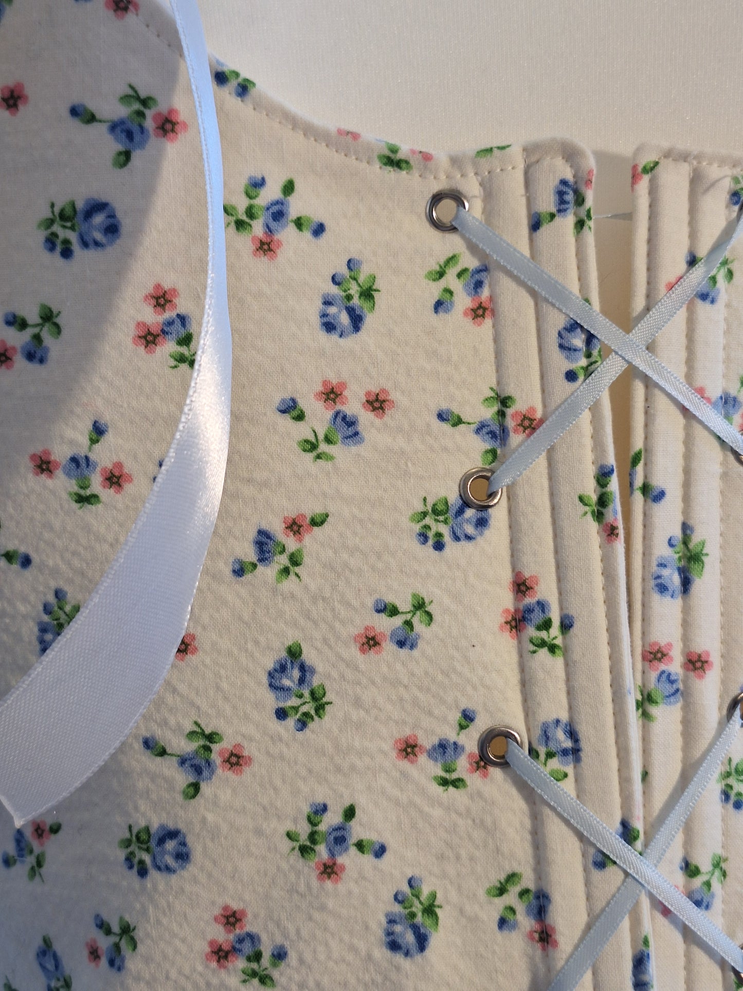 Gorset w kwiatki S/M