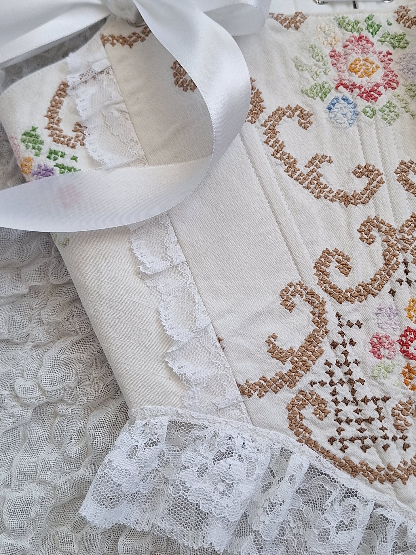 Gorset haftowany S/M