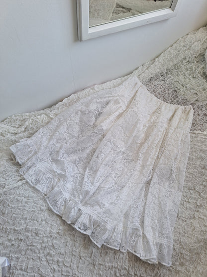 Długa spódnica koronkowa XS-XL