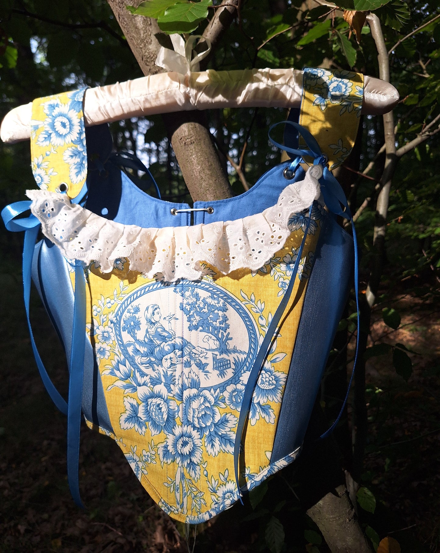 Gorset Toile de Jouy