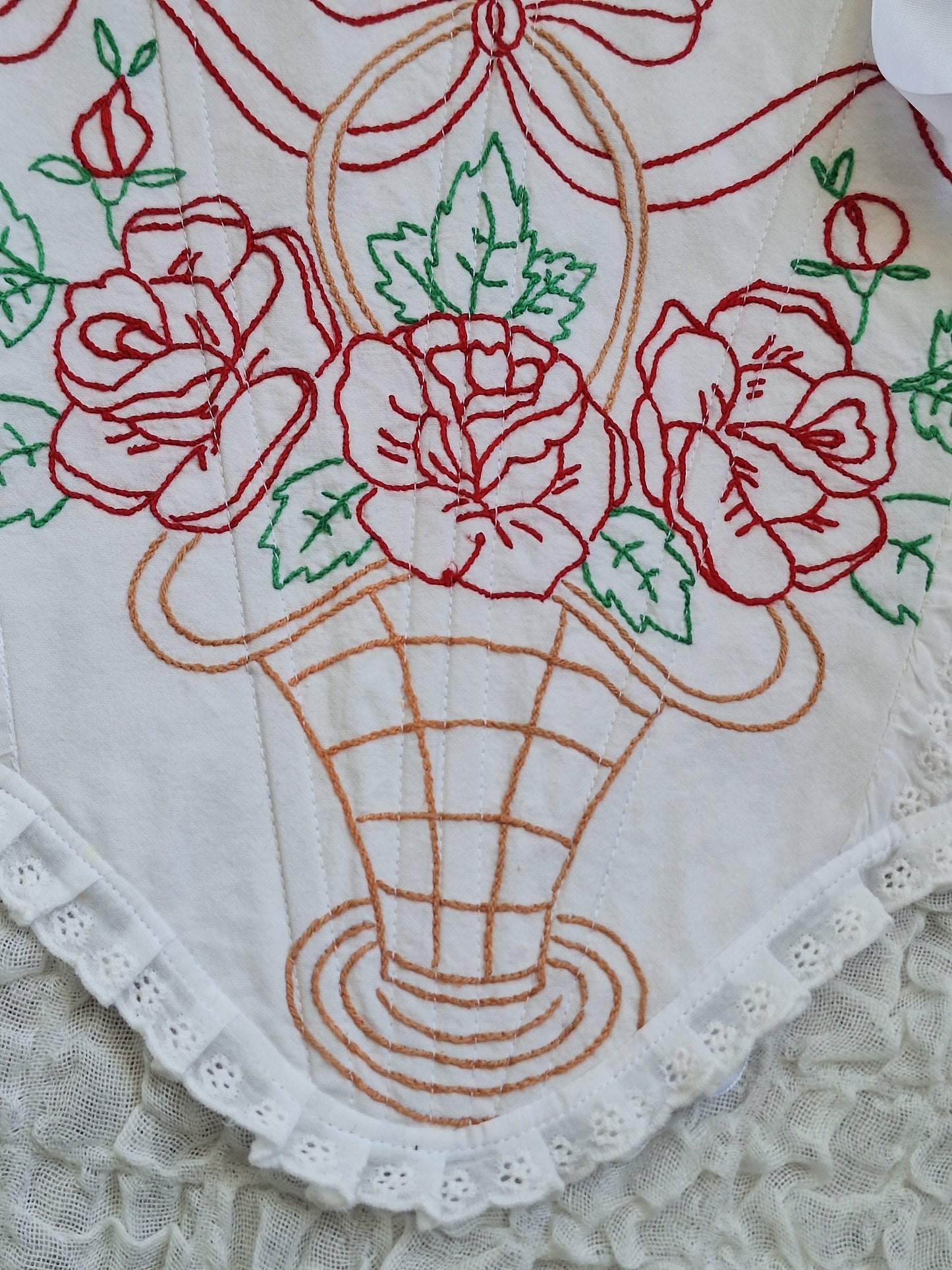 Gorset haftowany S/M