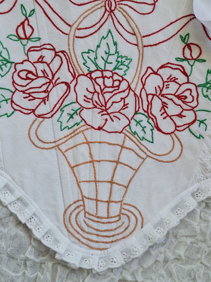 Gorset haftowany S/M