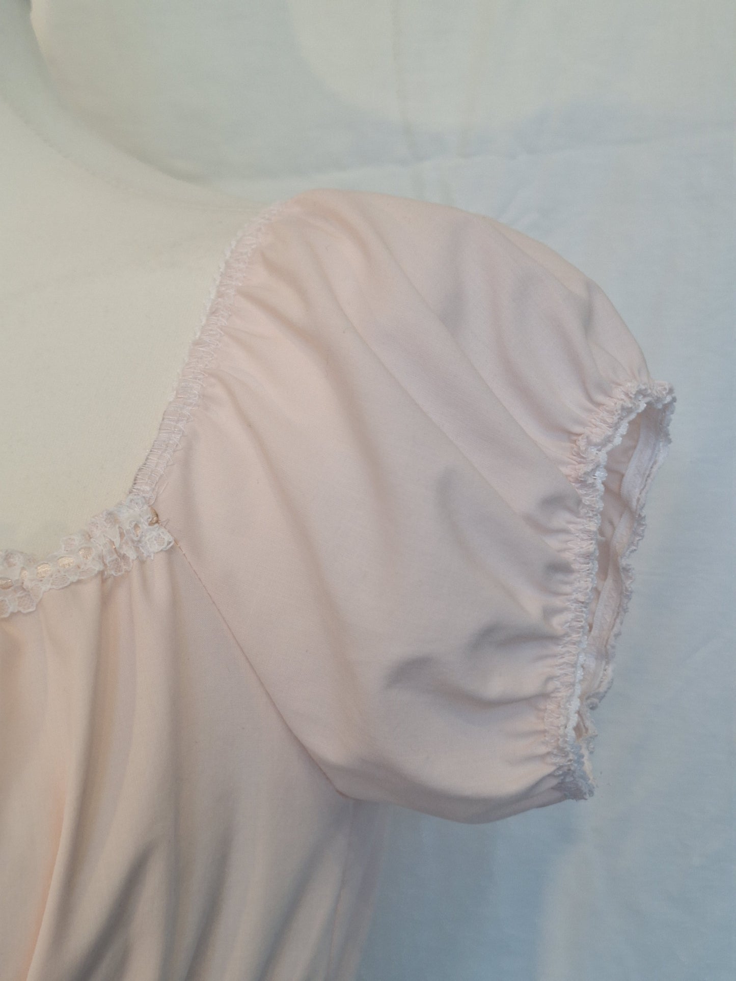 Top pastel peach pink S/M