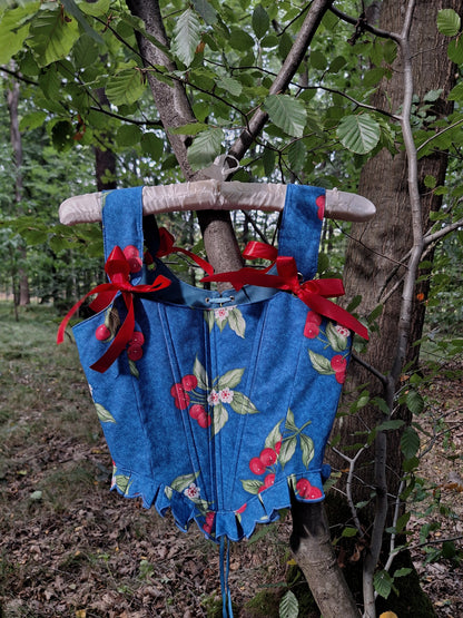 Cherry corset