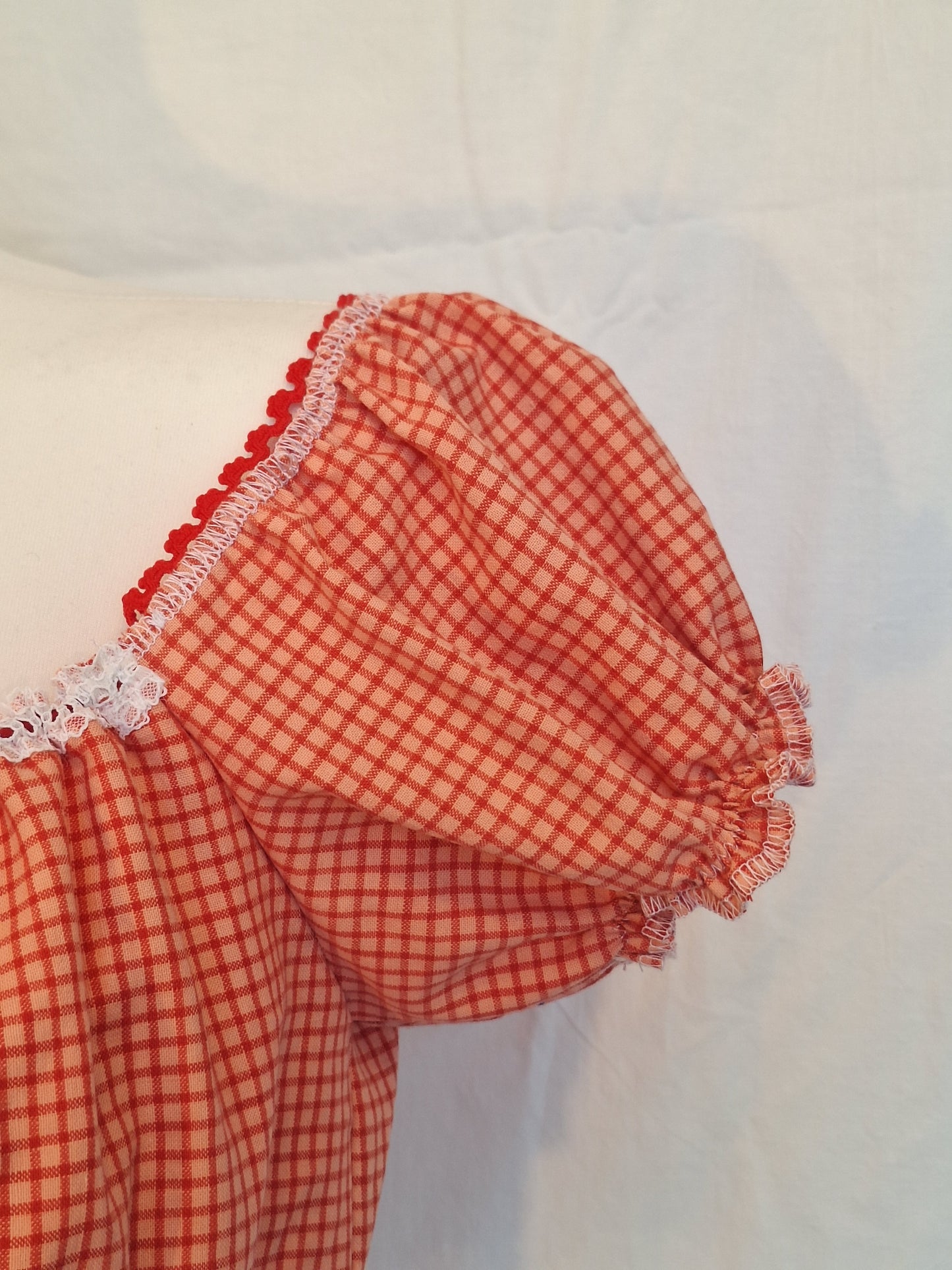 Top red/peach S/M