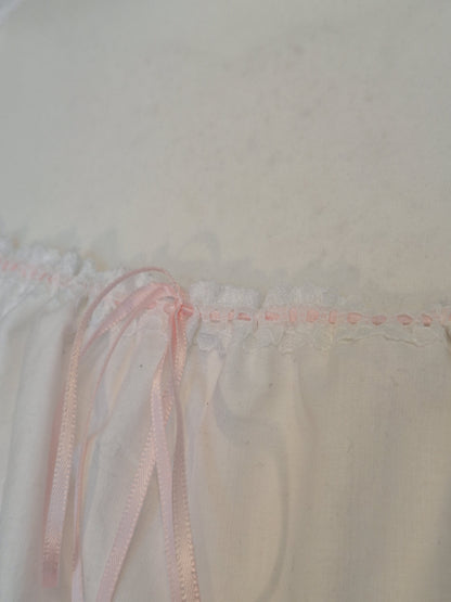 Top white/pink XS-M