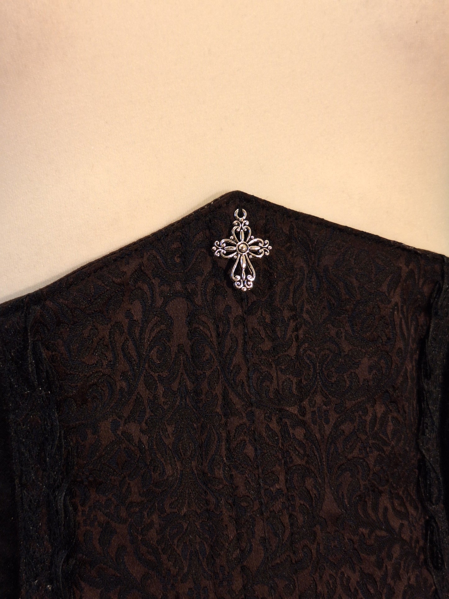 Gorset underbust gotycki