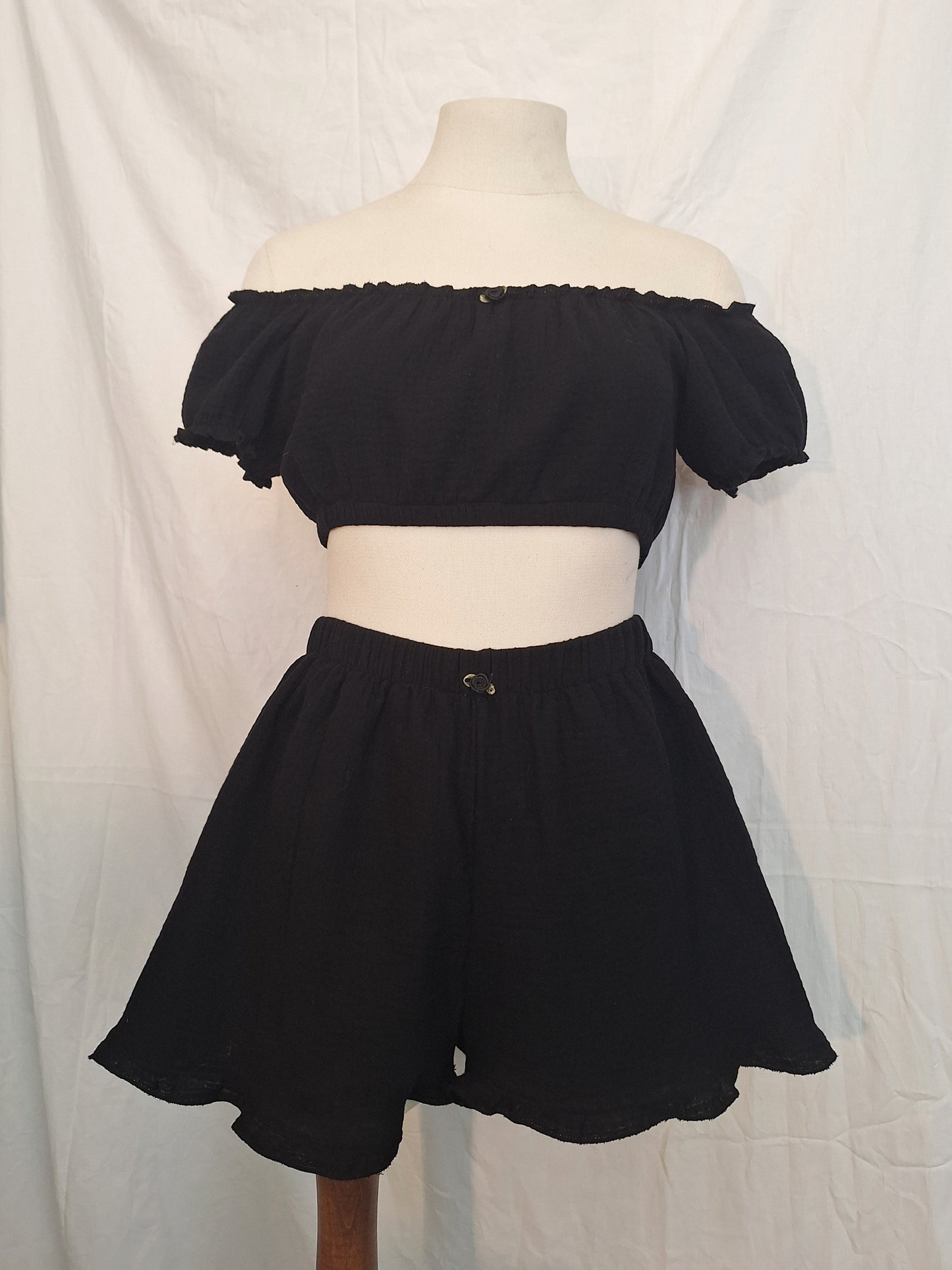 Set czarny S/M