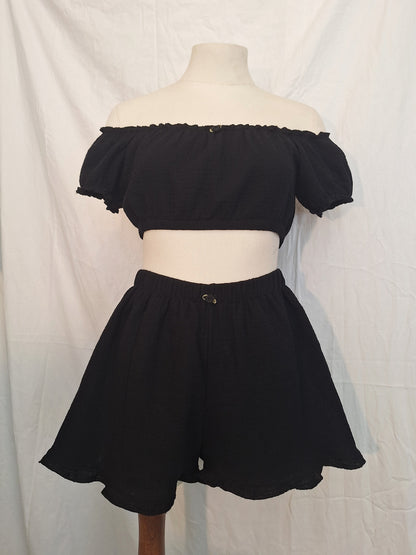Set czarny S/M