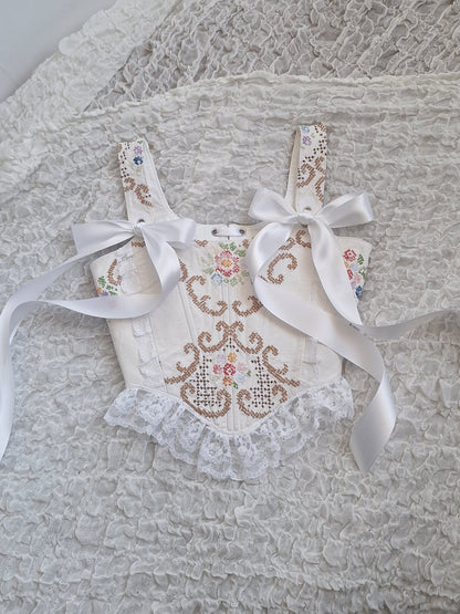 Gorset haftowany S/M