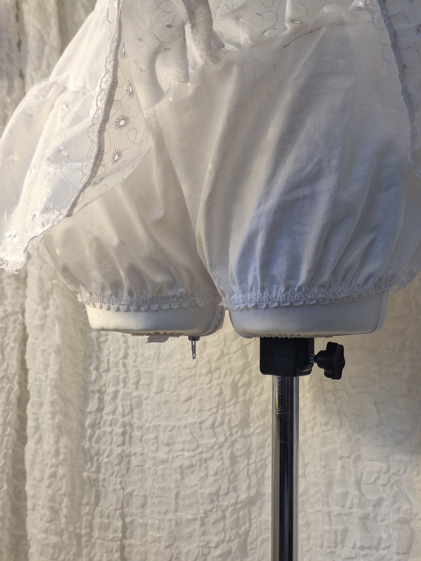 Bloomerso-spódniczka white//small rose M/L