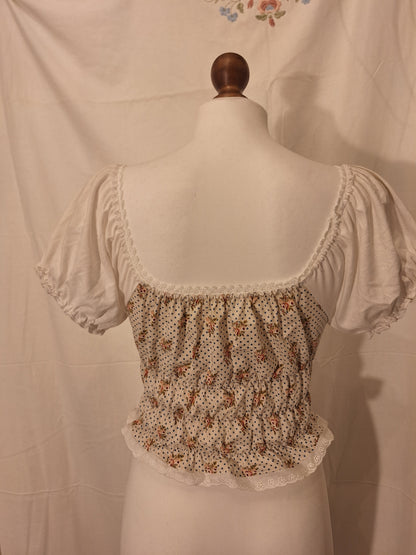 Bluzka milkmaid top S/M