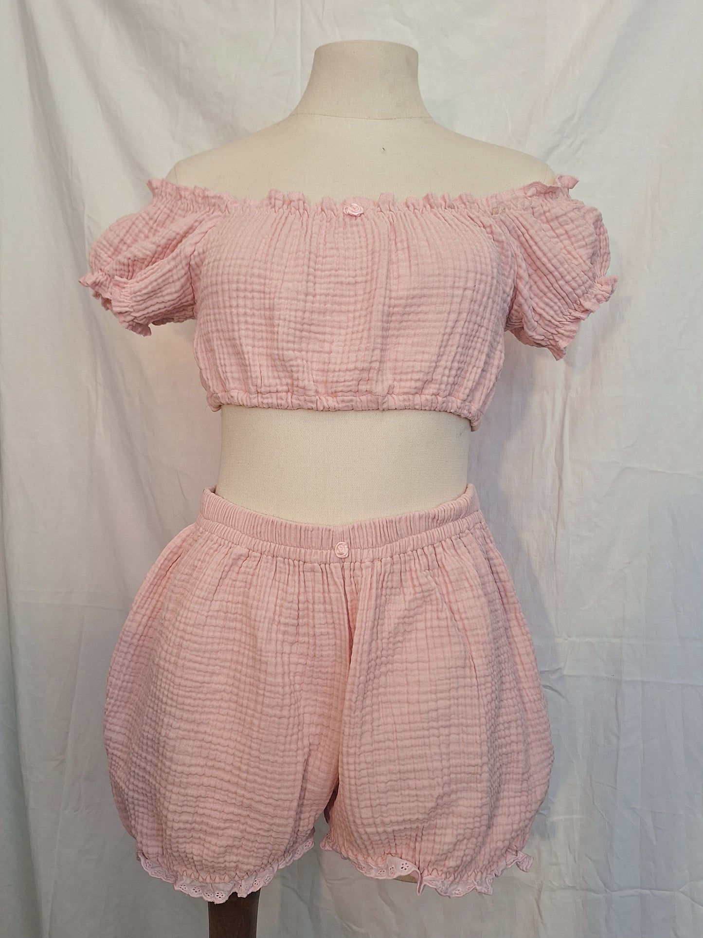 Set różowy S/M