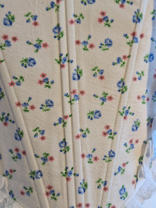 Gorset w kwiatki S/M