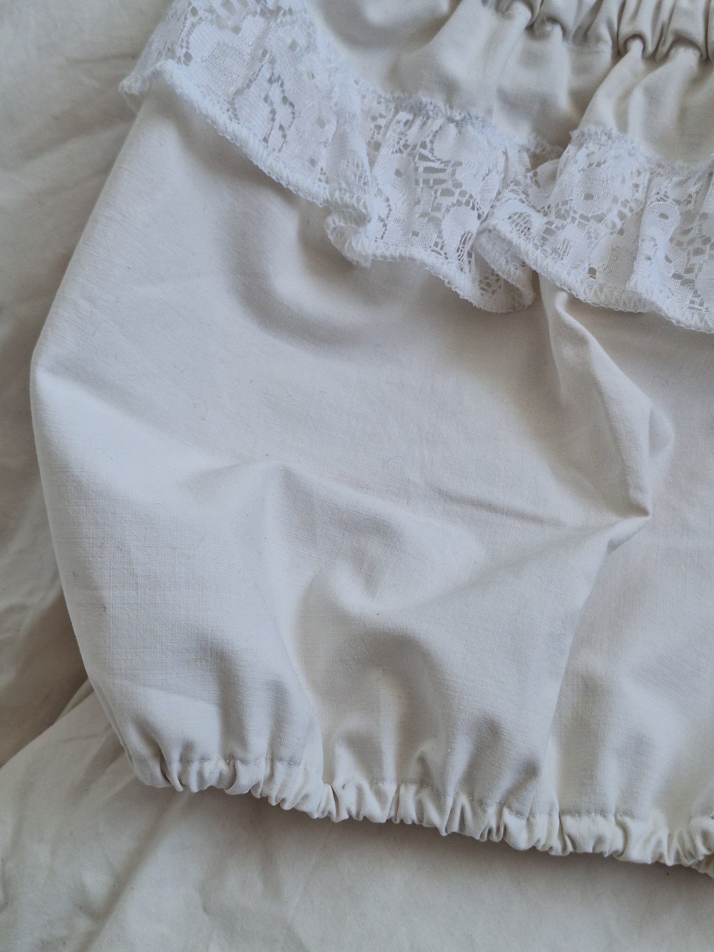 Bloomersy białe S/M