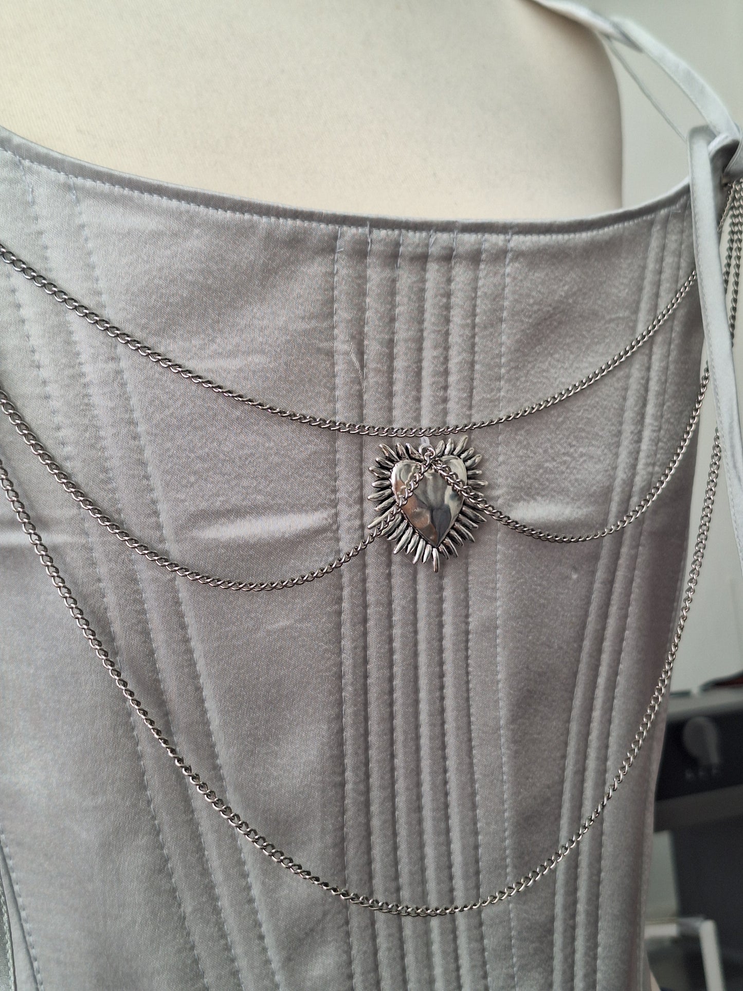 Gorset Silver Armor M/L